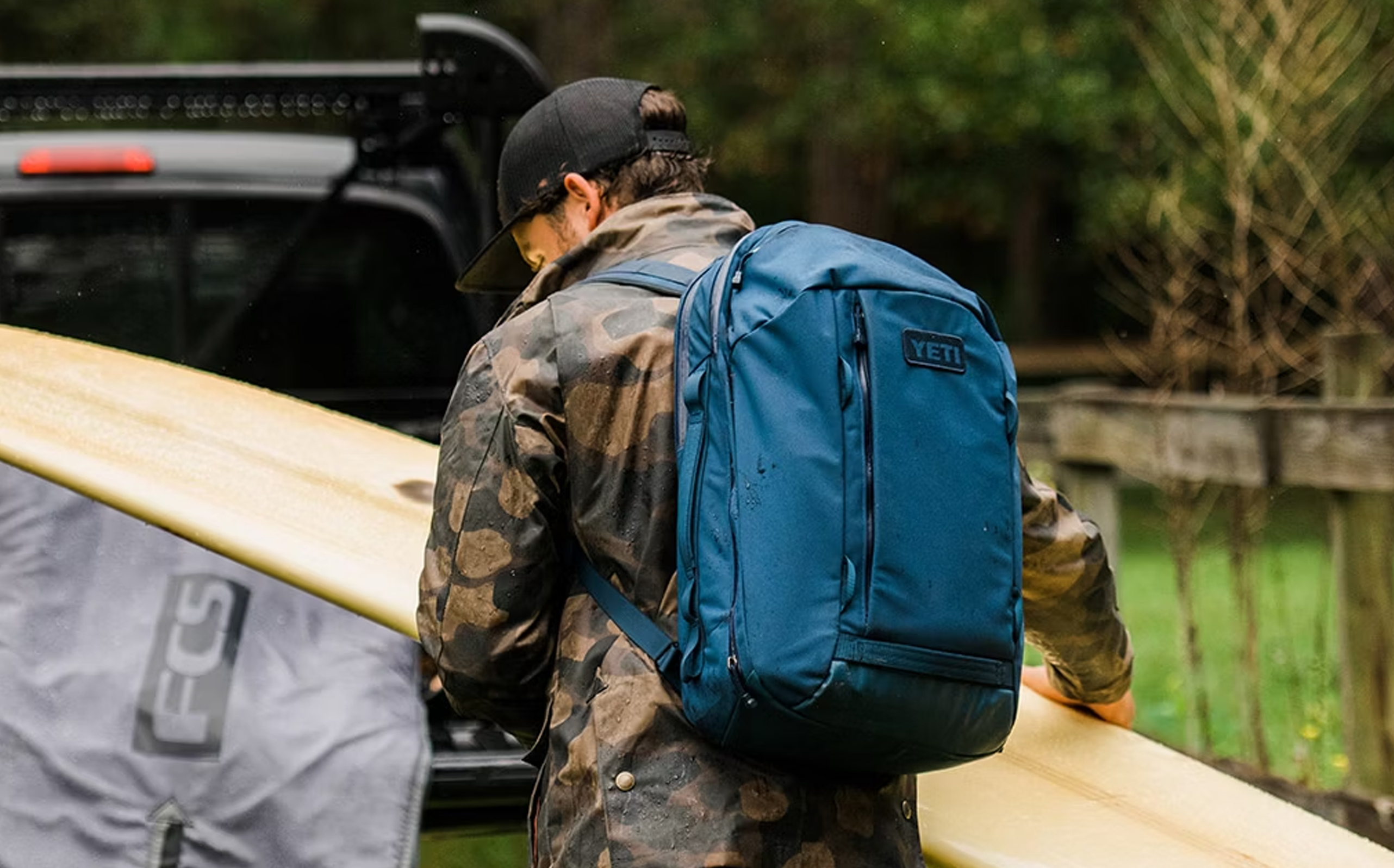 Yeti backpack lifestyle